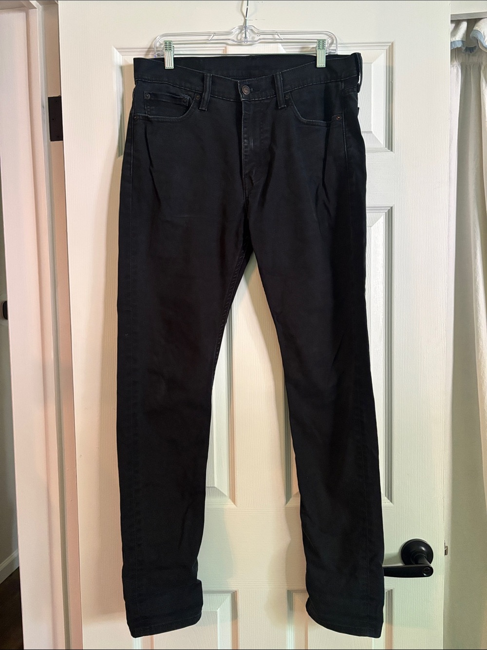 Levi's 510 33/34 Black Men's Slim Jeans with Signature Red Tab - Picture 3 of 3